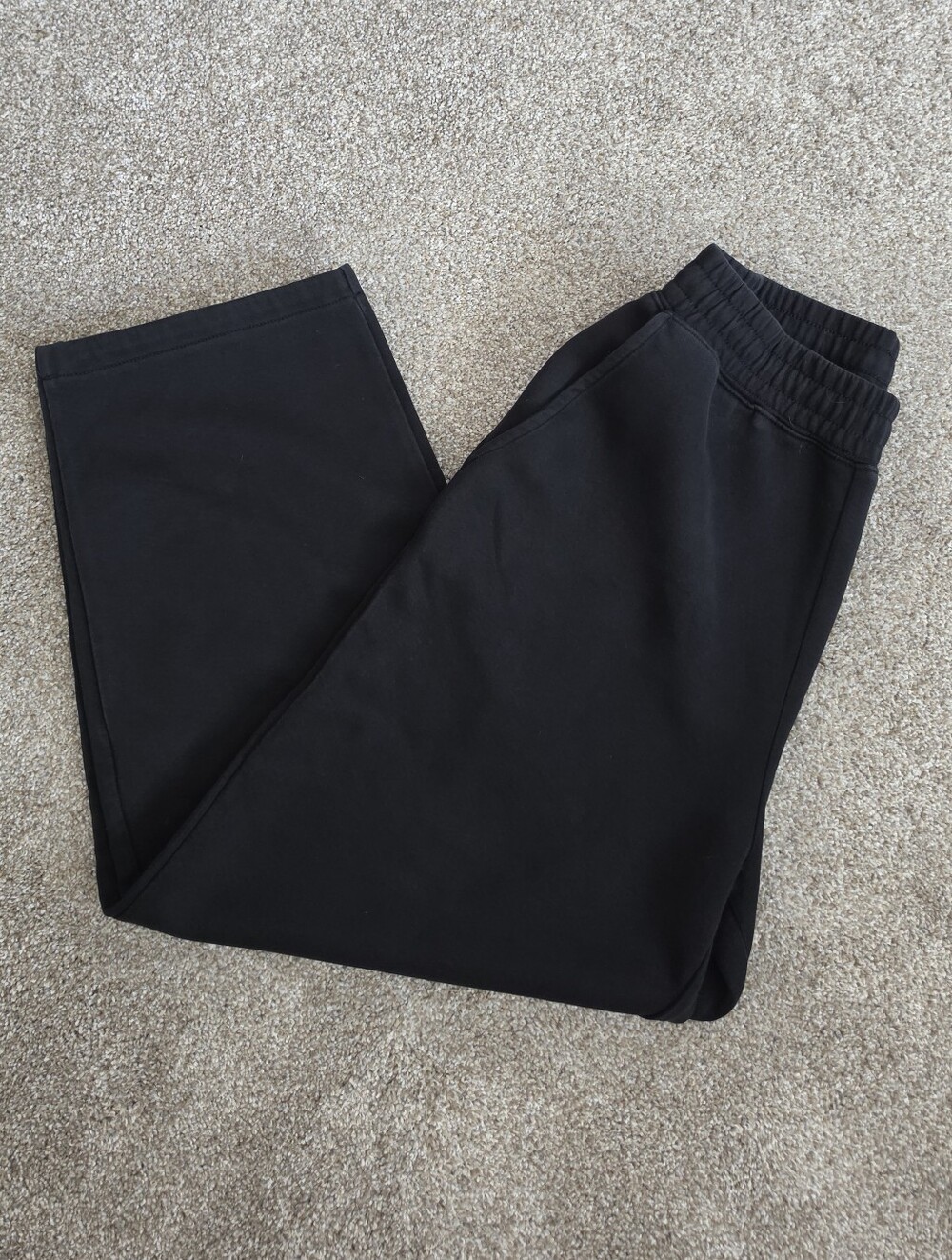 Men's Straight Leg Joggers - Black